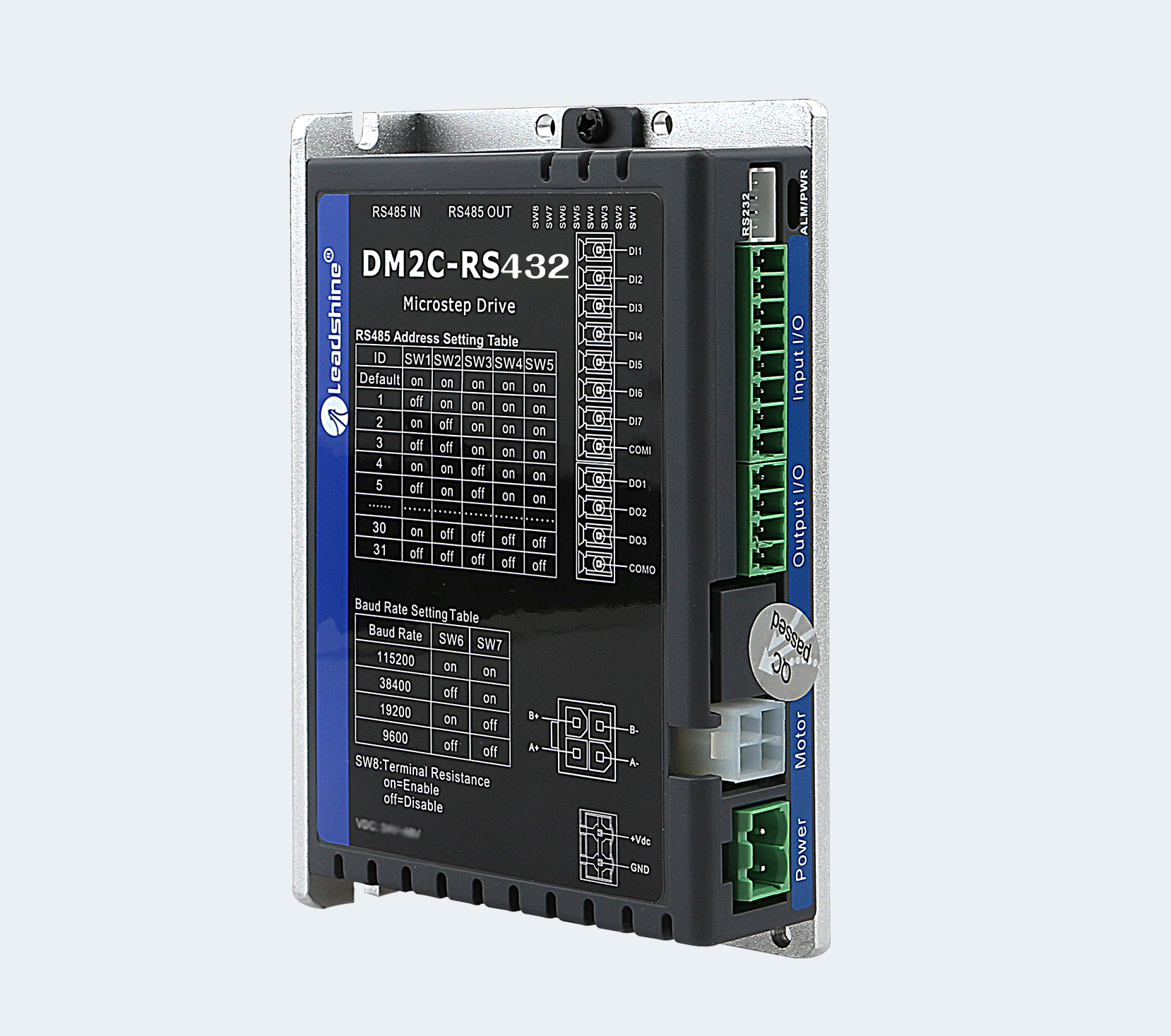 DM2C-RS432 <br>  驱控型数字步进驱动器 RS485总线